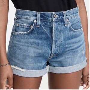 NWT Citizens of Humanity Annabelle Relaxed Cuffed Shorts in Porto 31